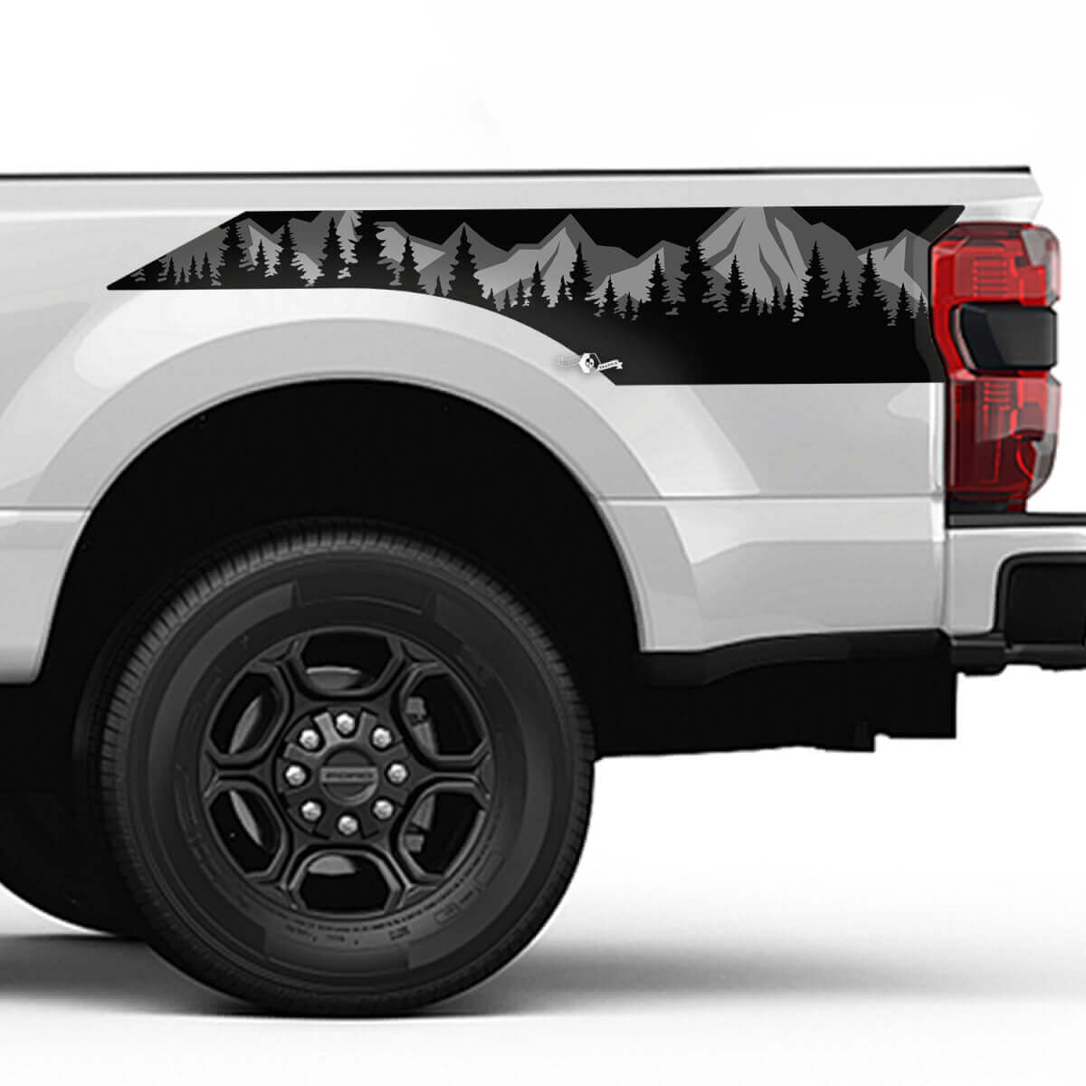 Montagne e alberi Lettiera Stripes DECAL KIT DECALE SET SET SET LATURA LATURA PER Ford Trucks
