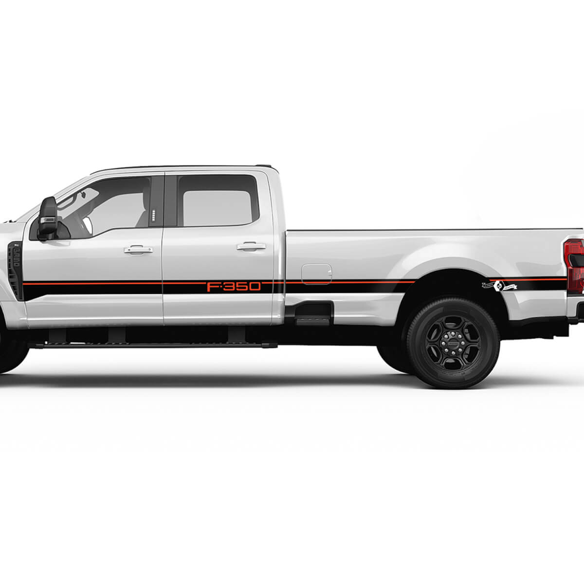 F350 Stripes Stripes Decal Kit Grafica adesiva in vinile per camion Ford
