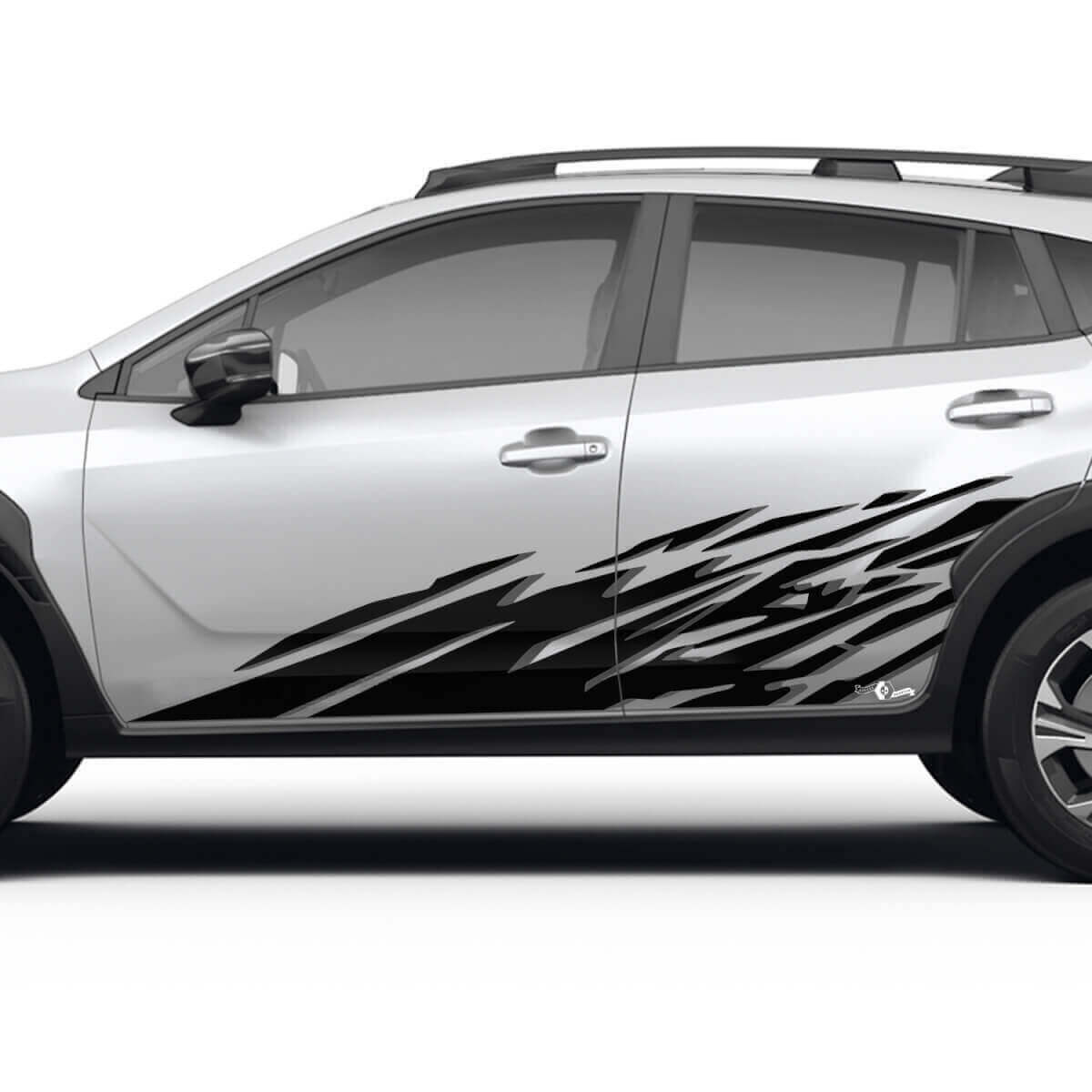 Kit adesivi vinile laterali paraspruzzi per porte Subaru Crosstrek