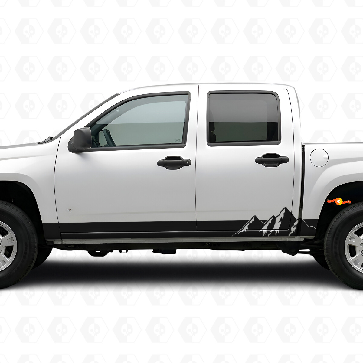 Strisce in Vinile per Porta e Minigonne Alpine Ridge per Chevrolet Colorado 1ª Gen 2004-2012