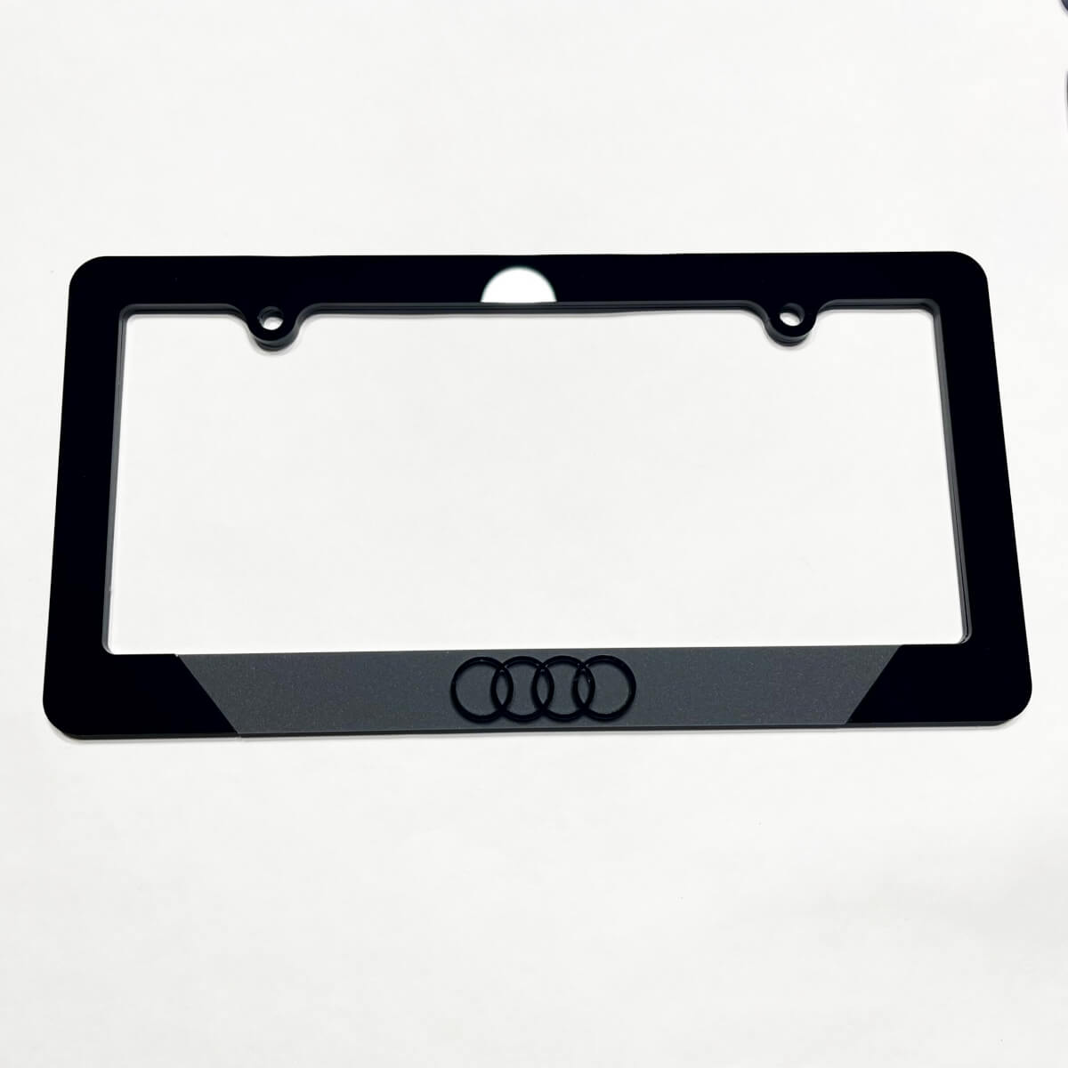 Rings Respingendo la targa di licenza per veicoli decorazioni per Audi 2
