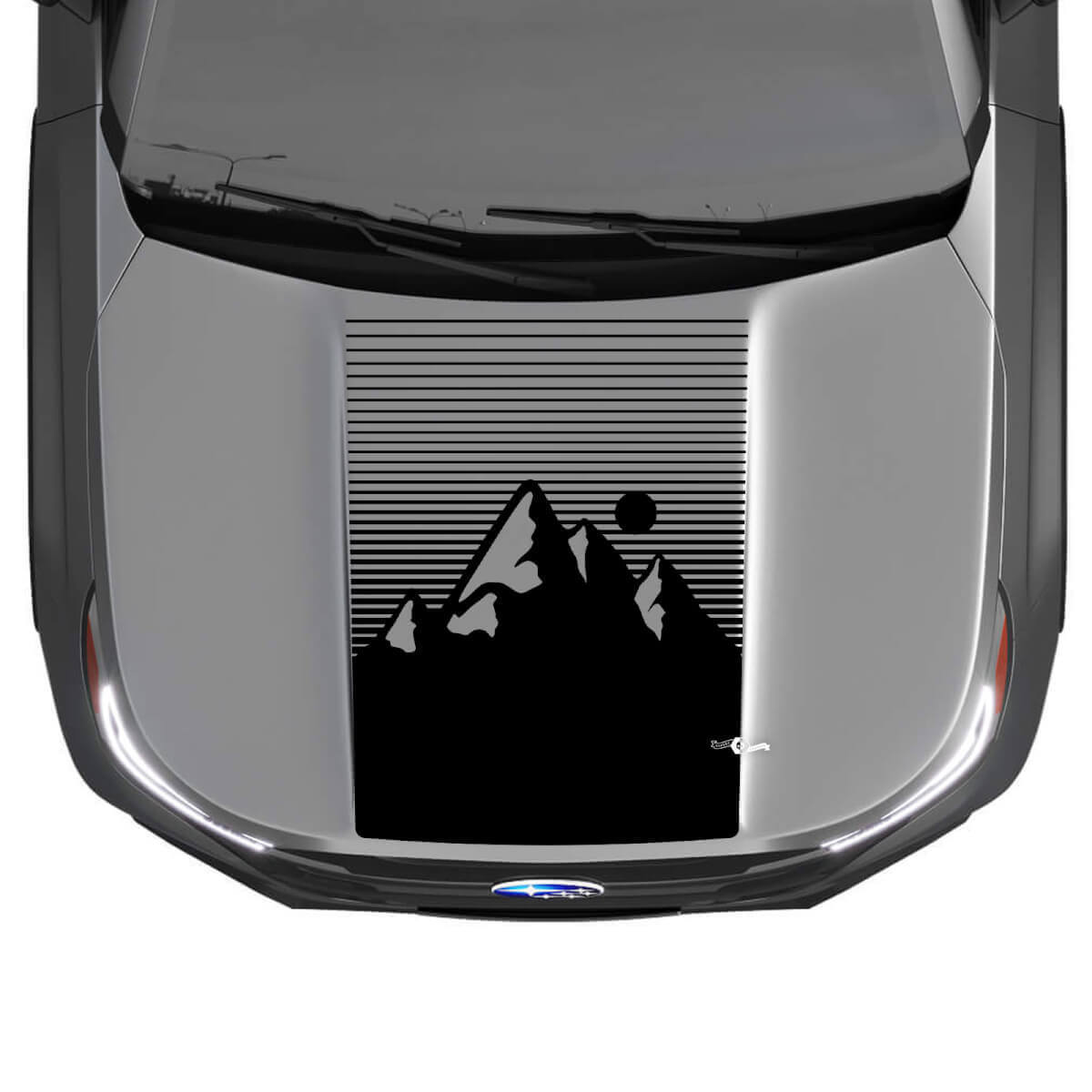 Adesivo in vinile con grafica per Subaru Forester
