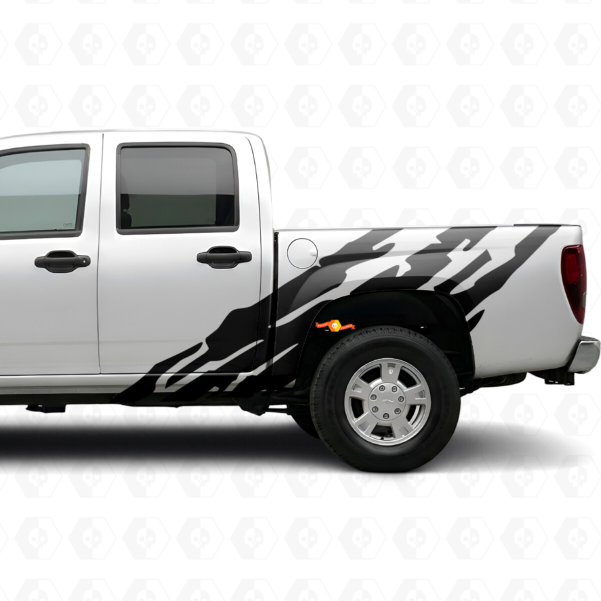 Strisce in Vinile Frastagliate Porta e Parafango per Chevrolet Colorado 1ª Gen 2004-2012