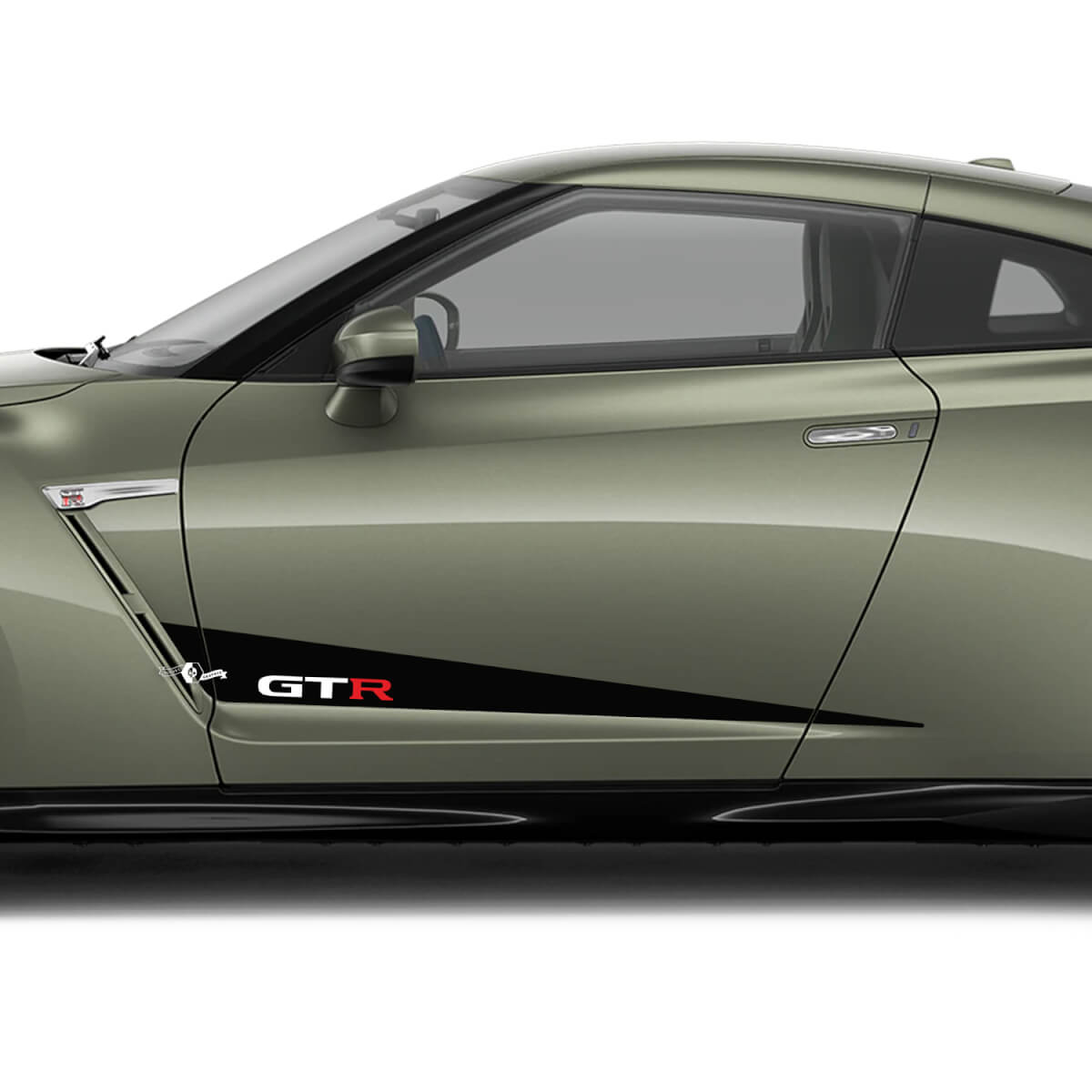 Kit di decalcomania grafica delle porte laterali per Nissan GT-R 3
