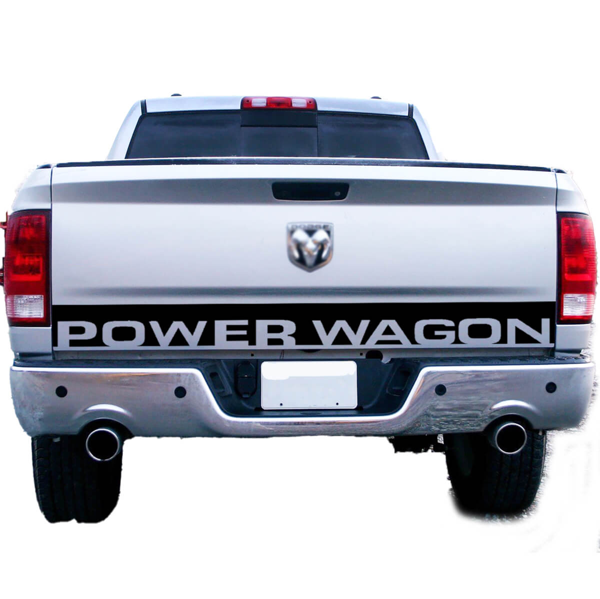 Dodge Ram 1500 Powon Wagon Truck Tailgate Accent Vinyl Graphics Stripe Sticker Decal 3
