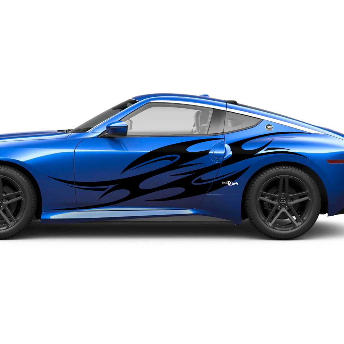 Kit di decalcomanie per le porte della grafica tribale con mosca laterale per Nissan Z Sport
