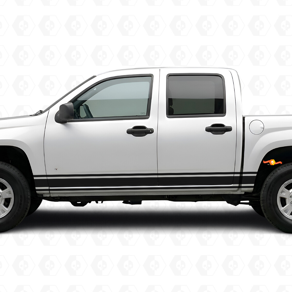 Strisce Sottili per Porte e Fiancate in Vinile per Chevrolet Colorado 1ª Gen 2004-2012