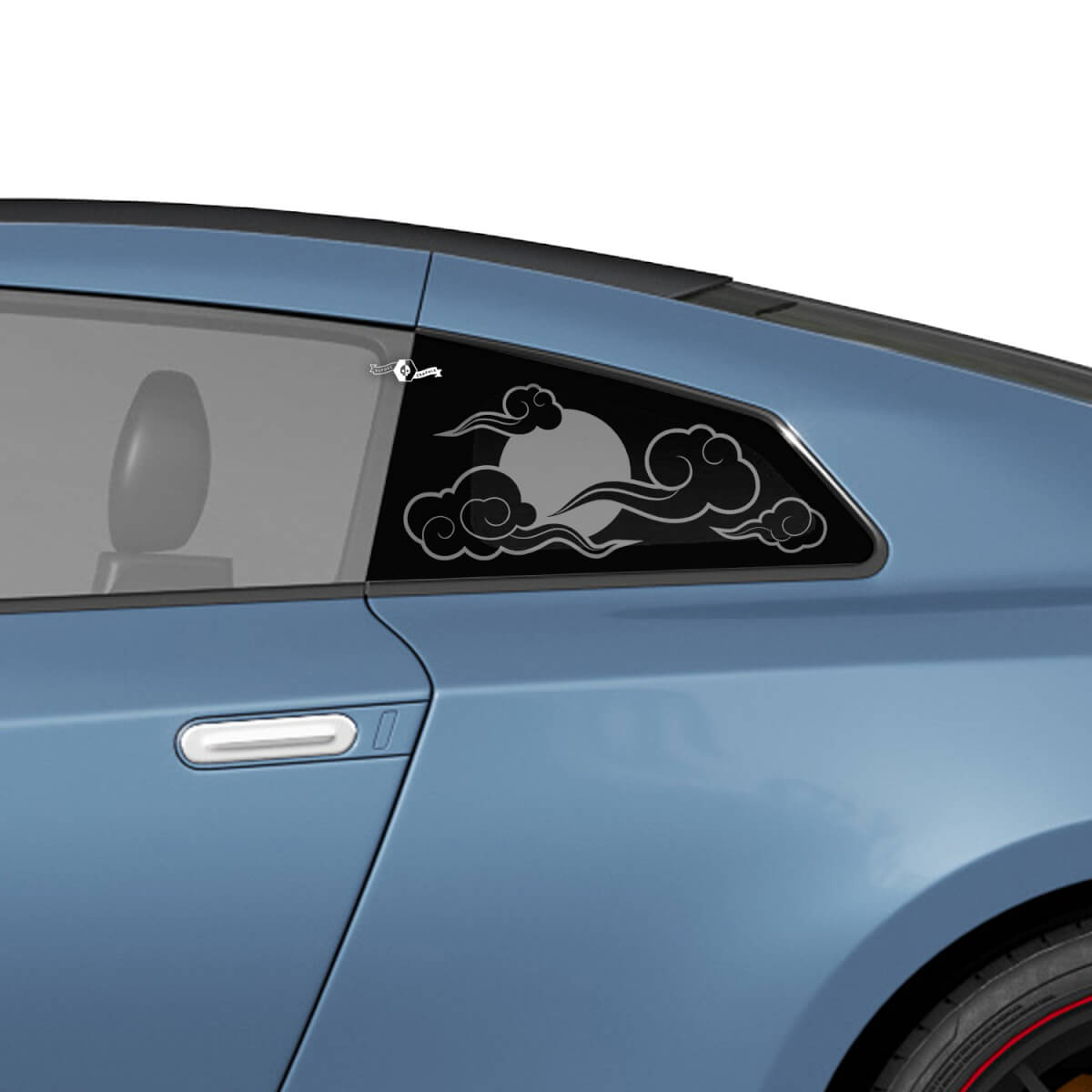 Finestra posteriore laterale Giappone Stile grafico Kit di adesivi per Nissan GT-R
