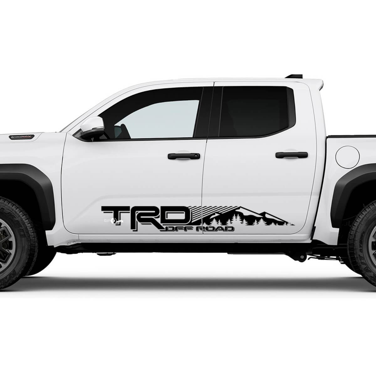 TRD OFF OFF ROAD MONTAGNA Foresta Sidefaldri per bilancini adesivi per la Toyota Tacoma 4a Gen
