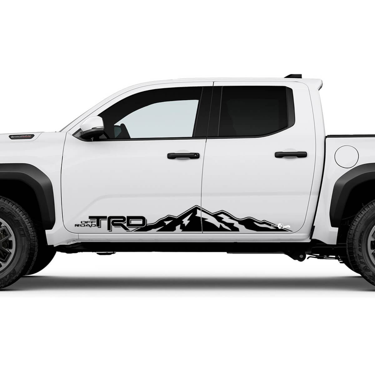 TRD OFF STRADA LATURA A MONTAGNE ROCCHI AVIDERI DI PANNELLA PER TOYOTA TACOMA
