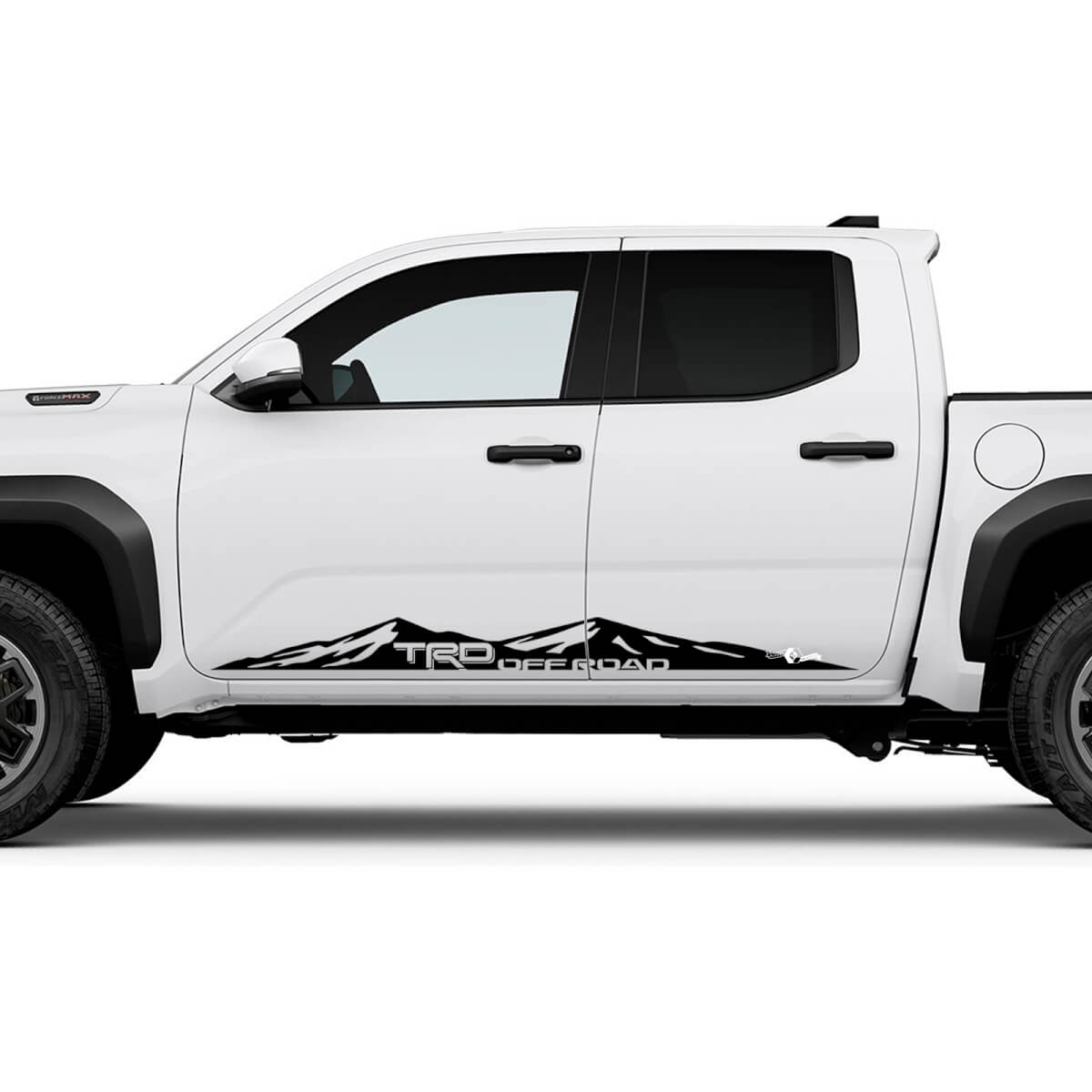 TRD OFF STRADA US Side Mountains Pannello di bilanciere adesivi per Toyota Tacoma 2
