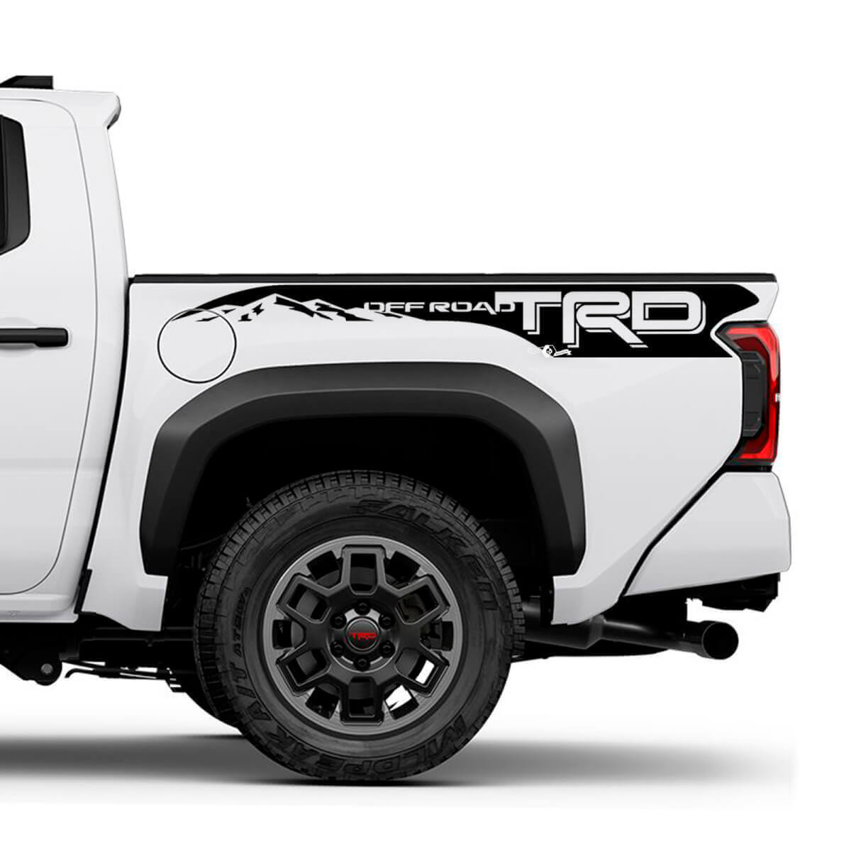 Montagne TRD OFF OFF STRADA CAMPILE DECALLE DECALLE PER TOYOTA TACOMA 4 ° GEN 2
