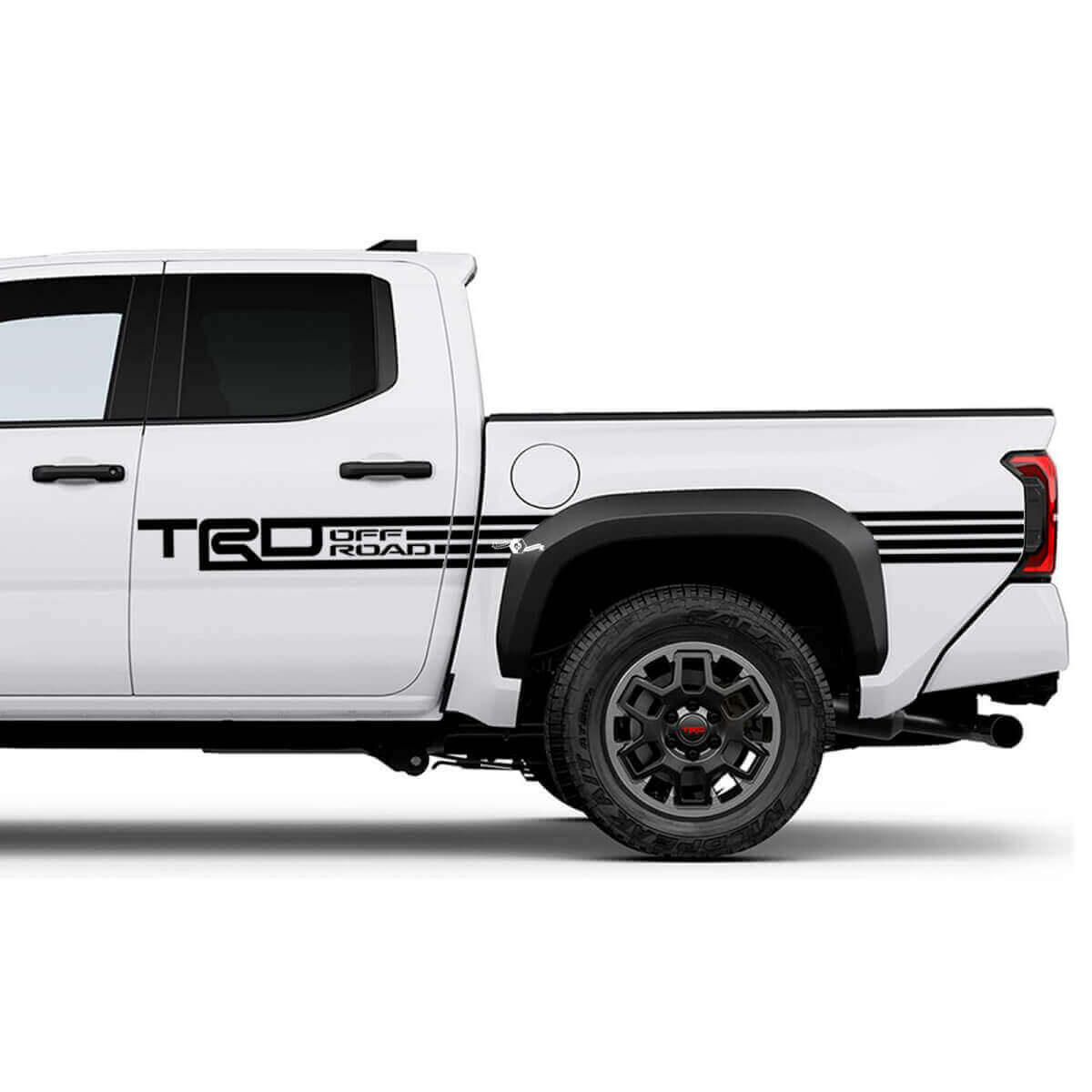 Adesivo Vinilato Laterale Strisce Fuoristrada TRD per Toyota Tacoma