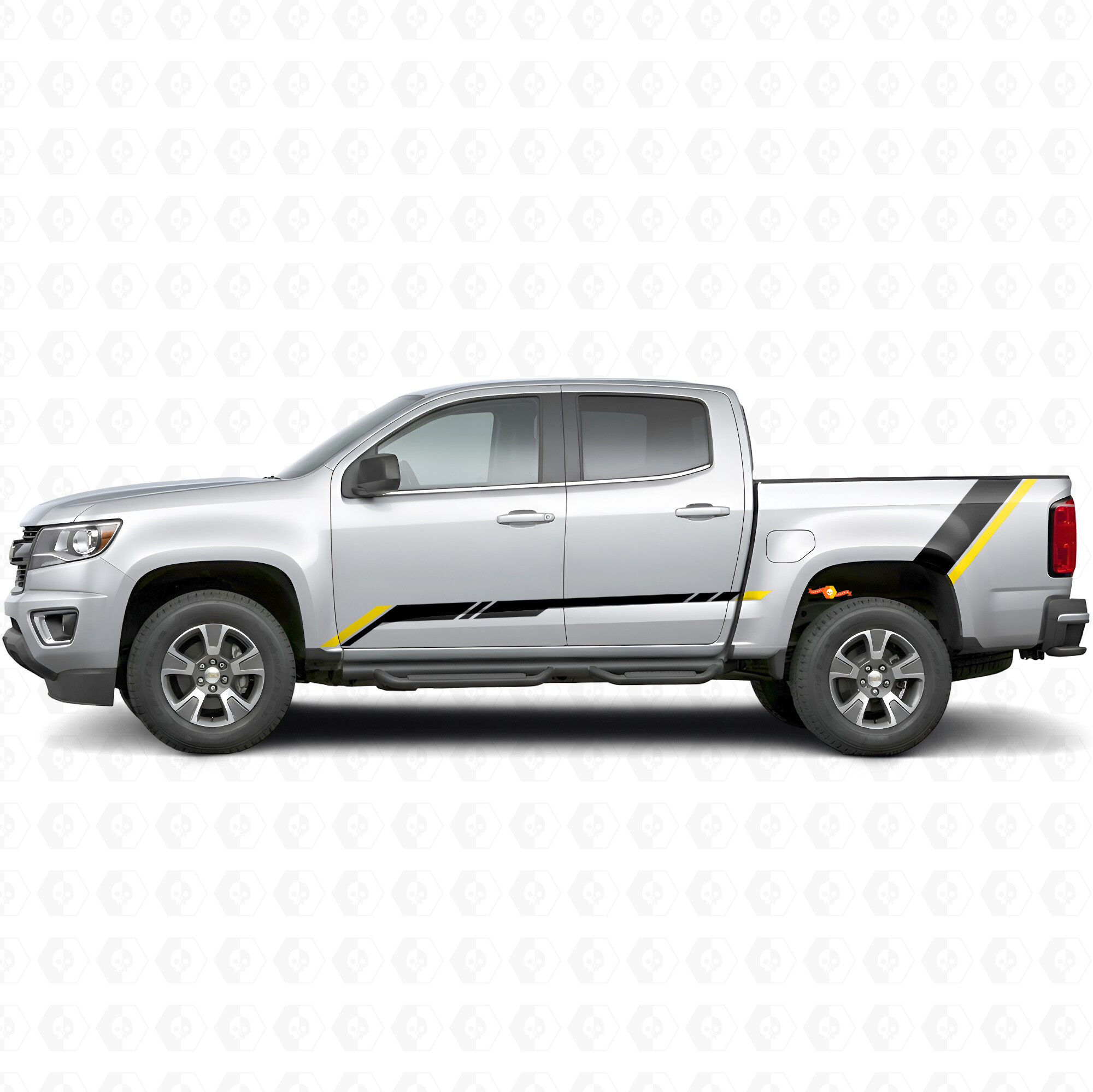 Strisce in Vinile Accentate per Porta e Fiancata per Chevrolet Colorado 2ª Gen 2015-2022