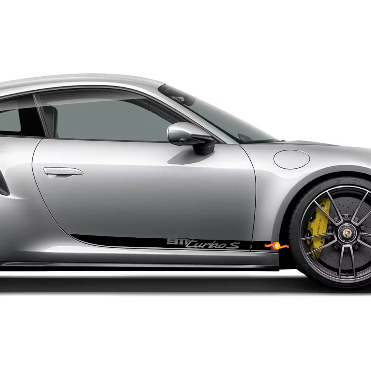 Side 911 Dakar Doors Stripes Kit Decal Adesivo per Porsche 911 Dakar
