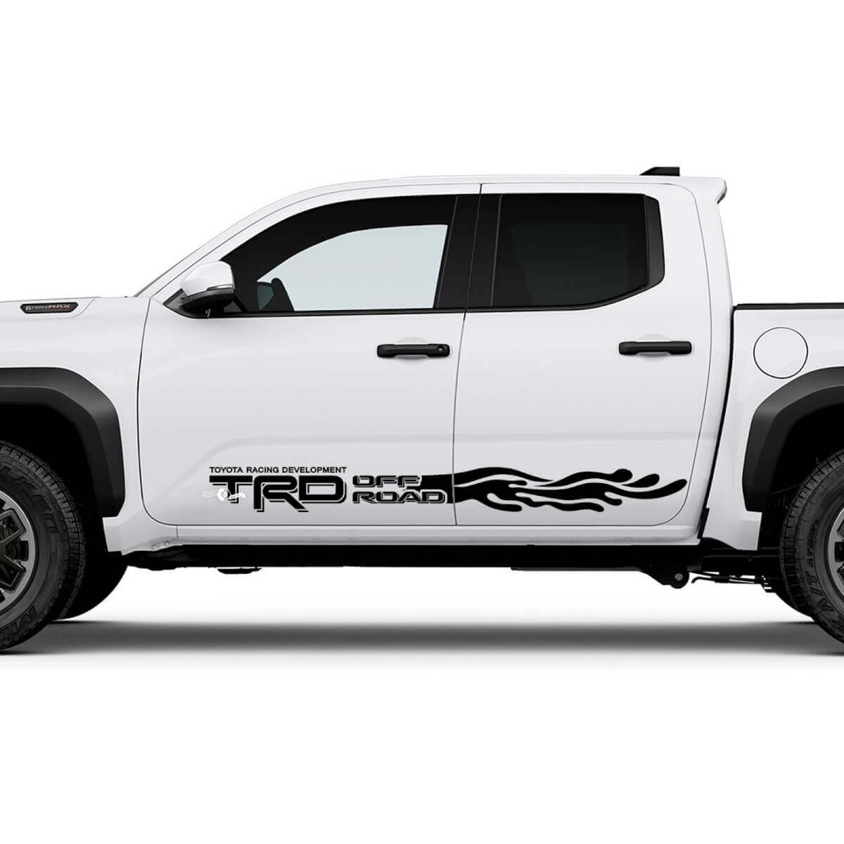TRD OFF OFF STRADA Side Wave Rocker Panel Decals per Toyota Tacoma 2
