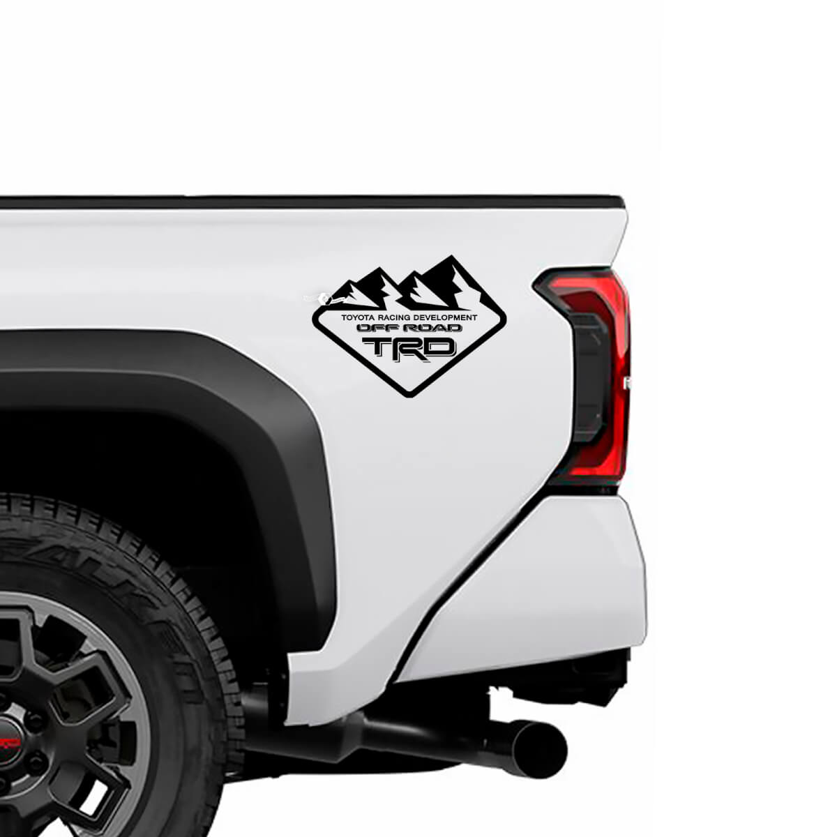 TRD OFF OFF ROAD MONTAGNA Adesivo per camion per camion per camion per Toyota Trucks 3
