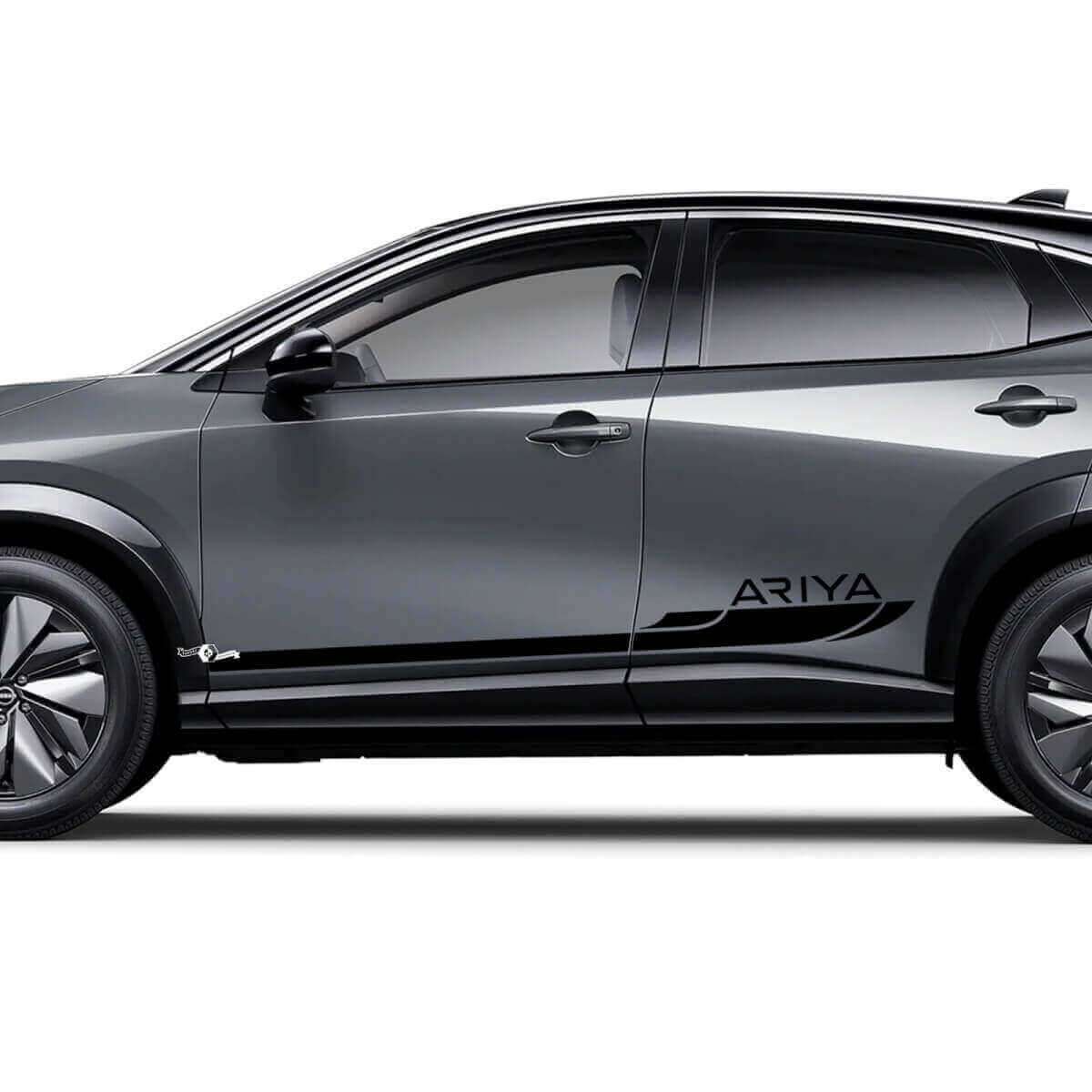 Kit Adesivi Strisce Accento Logo Sides Racing 2 per Nissan ARIYA