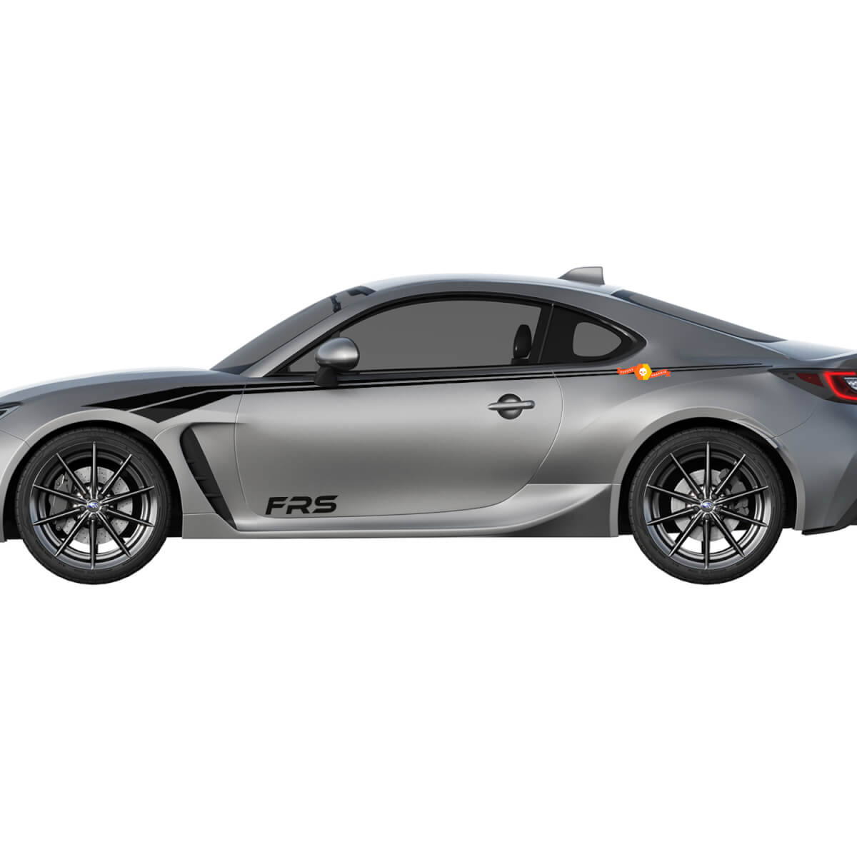 Coppia di adesivi in vinile per strisce da corsa per Toyota Scion Fr-S
