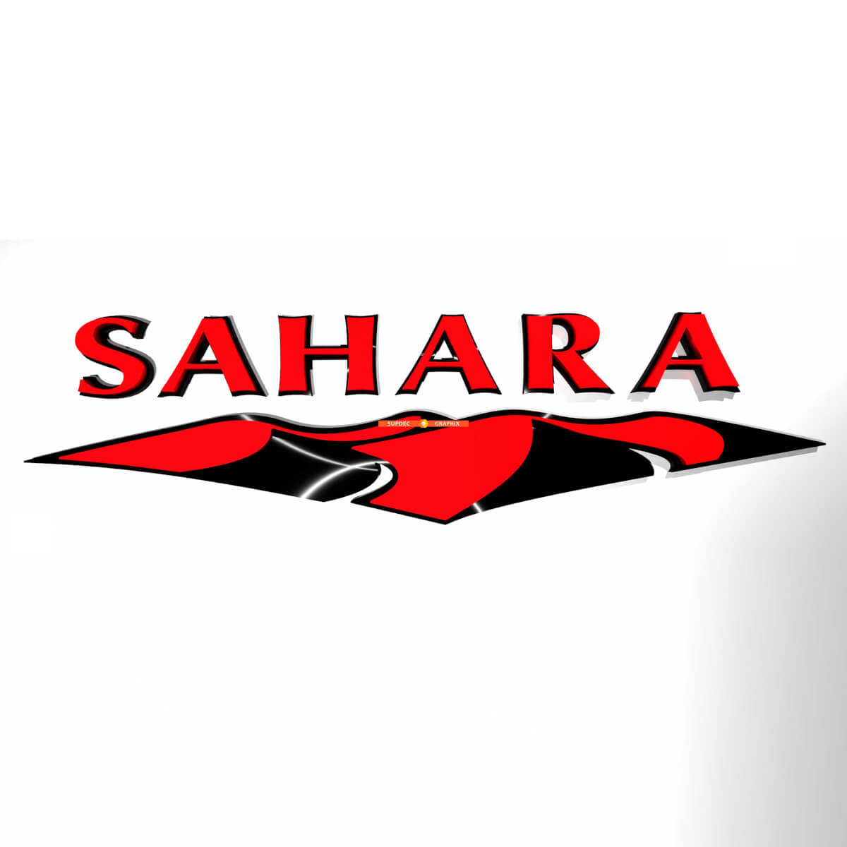 Sahara Dunes Wrangler Fender Badges Tailgate Emblem 3D Badge per Jeep Wrangler
