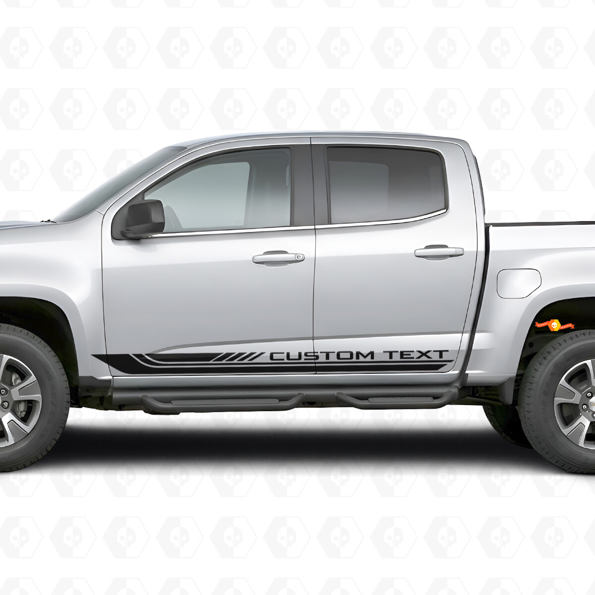 Strisce in Vinile per Telaio Porta e Pannello Parafango Personalizzate per Chevrolet Colorado 2ª Gen 2015-2022