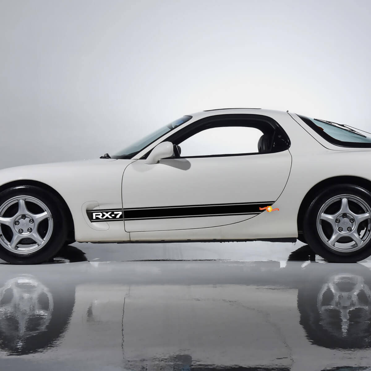 Adesivo grafico laterale - Adesivo in vinile personalizzato per Mazda RX-7 Sport
