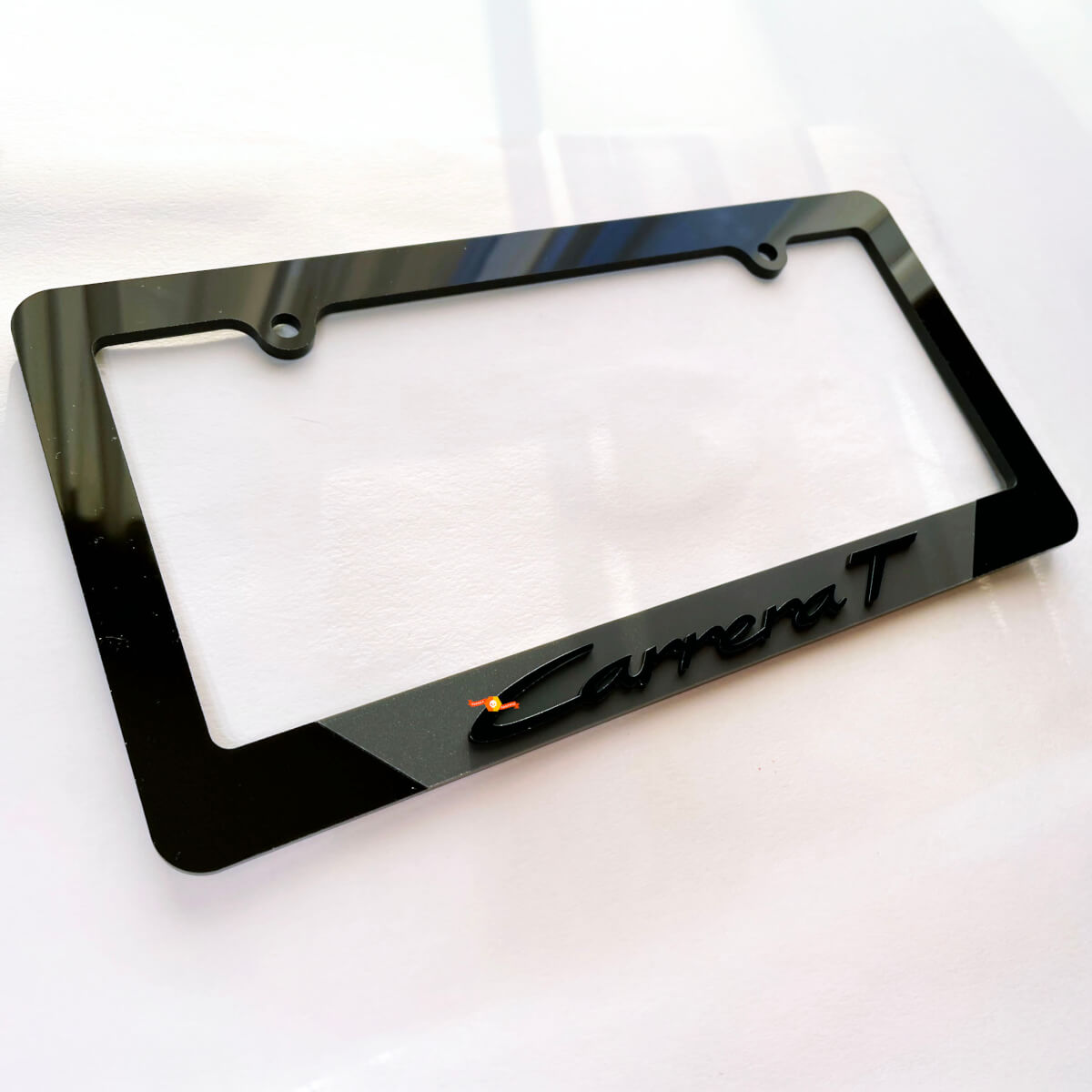 Porsche Carrera T Coperture Targhe Veicolo Cornici Decorative Nere
