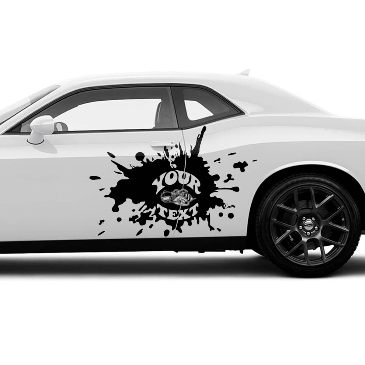 Kit di Adesivi in Vinile Porte Super Bee per Dodge Challenger