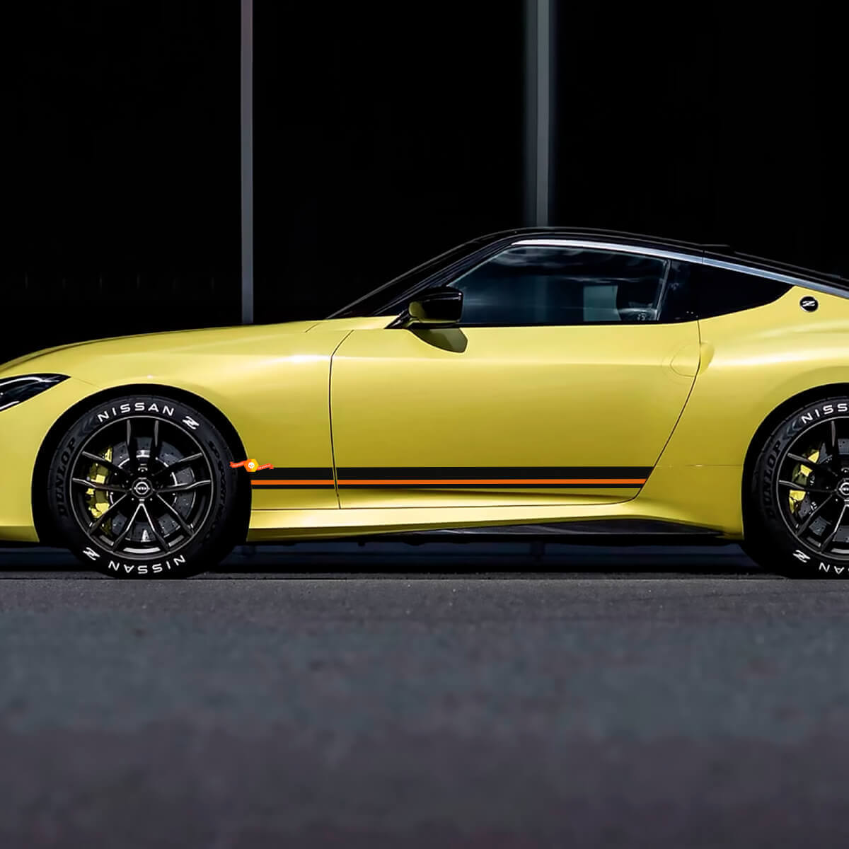 Kit adesivo laterale in vinile per Nissan Legend Z Edition in 2 colori
