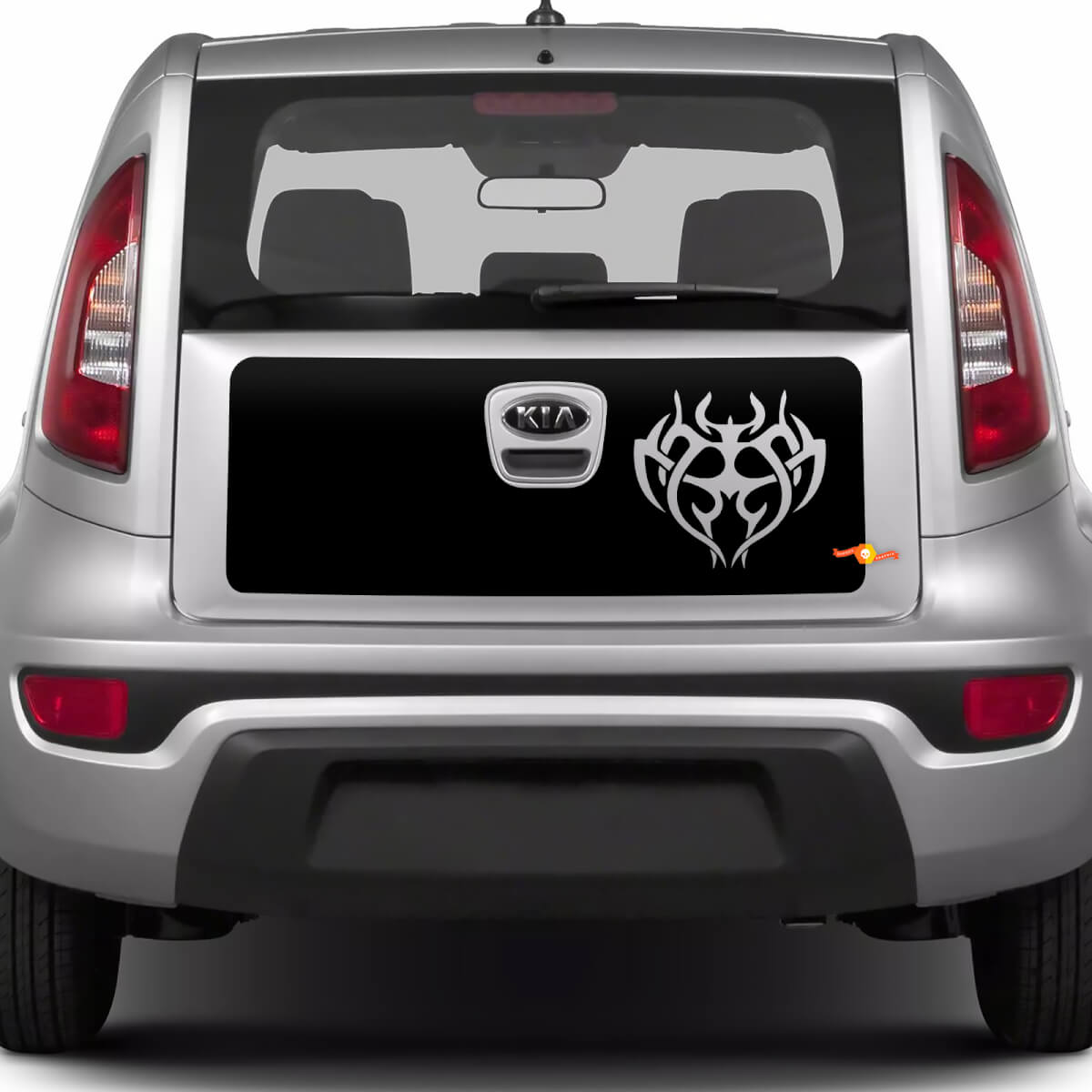 Adesivo in vinile per avvolgimento posteriore del baule per Kia Soul 2
