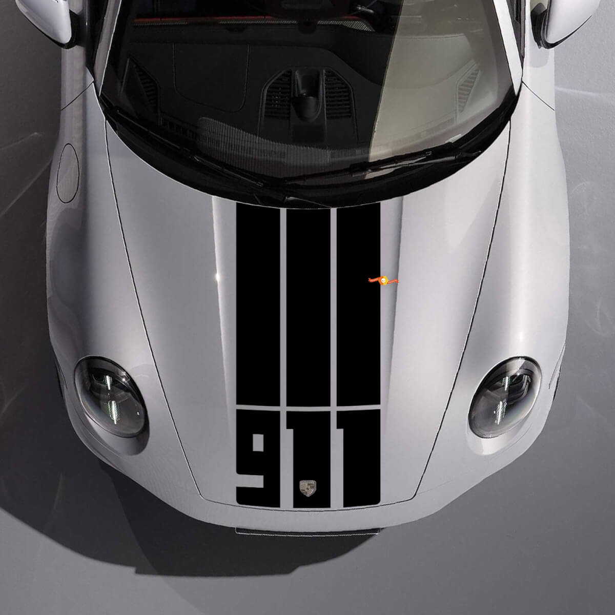 Kit cofano grafico Spirit 70 adesivo sticker per Porsche 911
