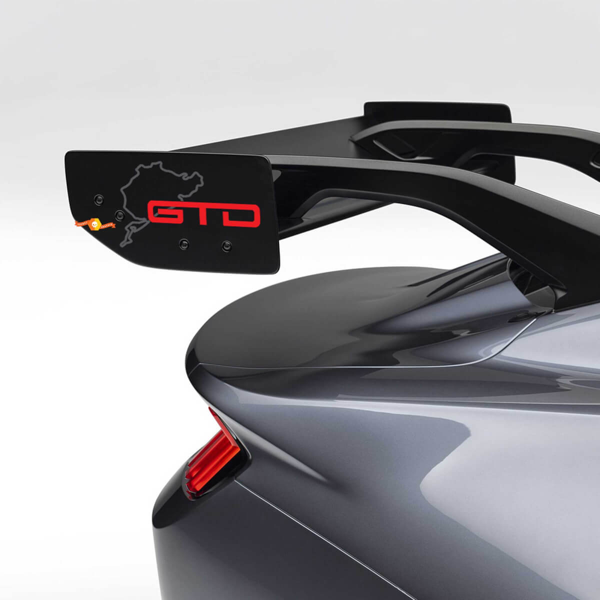 Adesivo adesivo spoiler Nürburgring GTD per Ford Mustang GTD Spoiler

