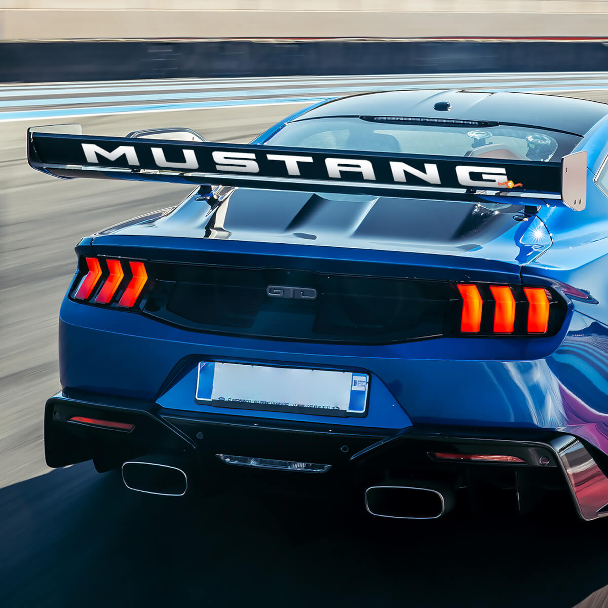 Adesivo adesivo Nürburgring GTD per spoiler Ford Mustang GTD
