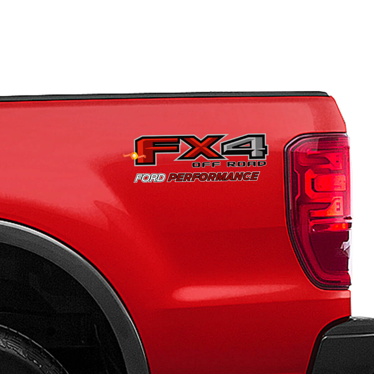 Decalcomanie ad alte prestazioni FX4 Off Road Ford Stickers laterali del cassone del camion per Ford F150 f250
