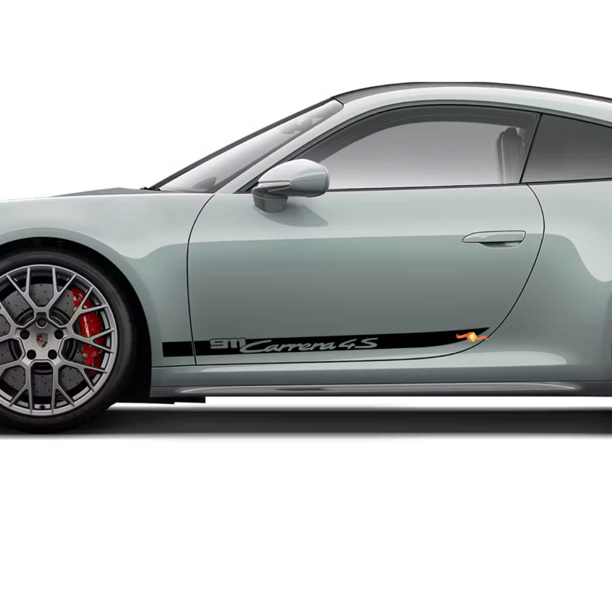 Kit adesivo grafico laterale per Porsche 911 Carrera 4S
