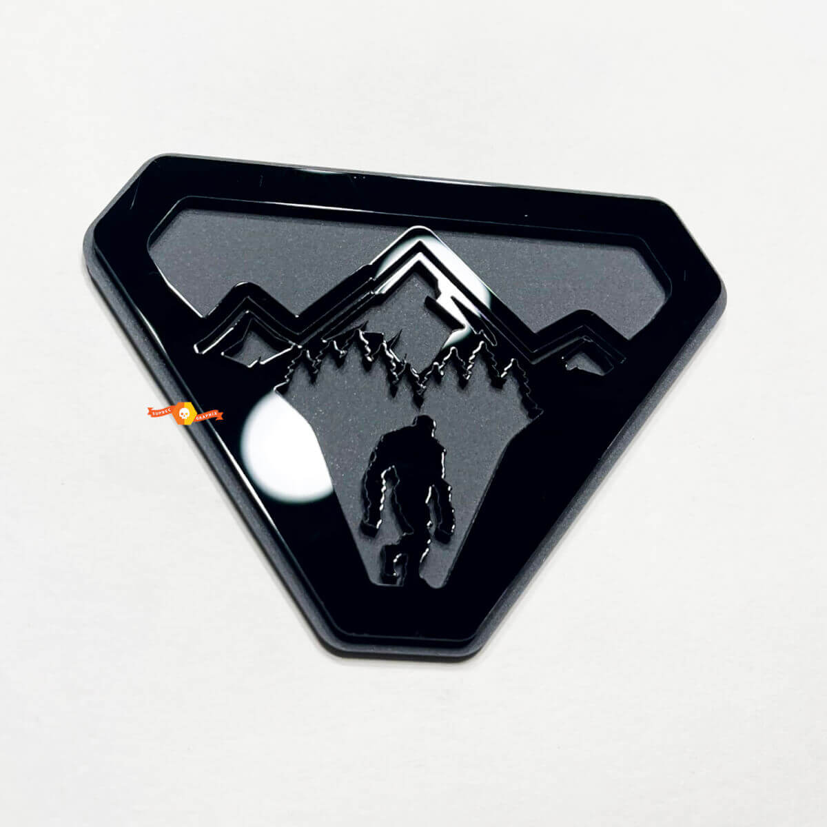 Montagne Sasquatch Bigfoot Yeti Stemmi Parafango Emblema Portellone 3D Badge 2

