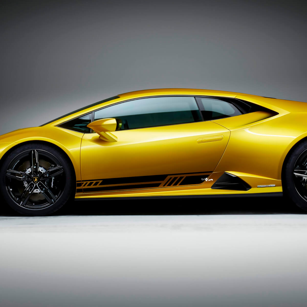 Adesivi in vinile per grafica strisce laterali per pannelli laterali per Lamborghini Huracan Evo
