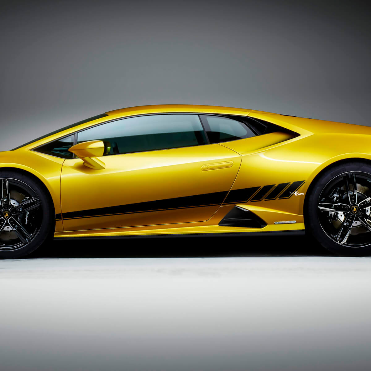 Adesivi in vinile per grafica a strisce laterali per Lamborghini Huracan Evo 3
