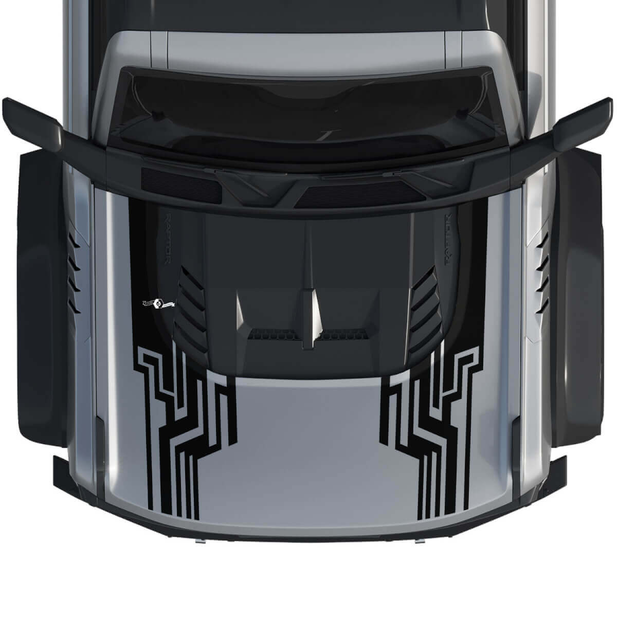 Adesivo grafico avvolgente per cofano Bronco Raptor per Ford Bronco 2
