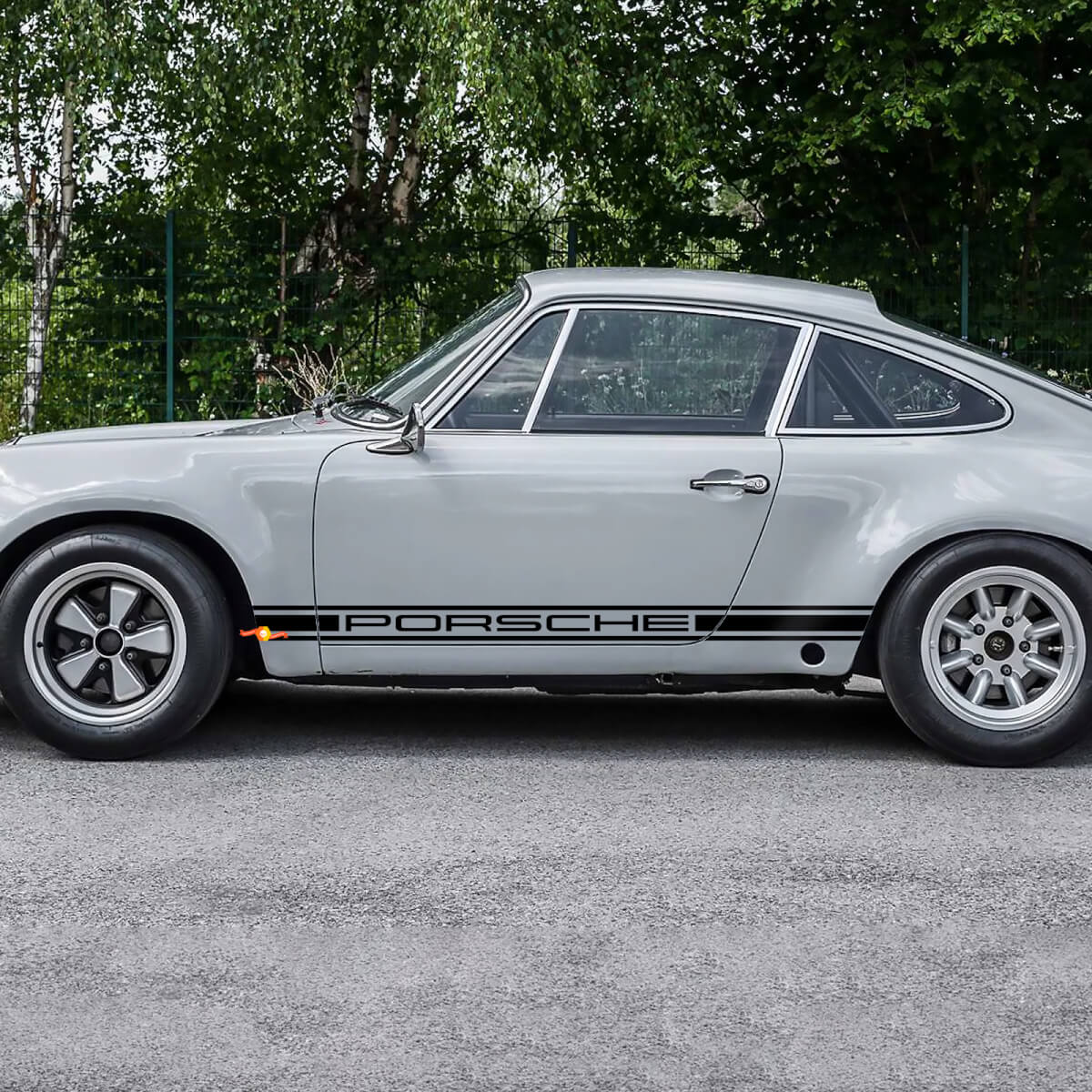 Adesivo adesivo a strisce laterali per Porsche 911 ST 1970
