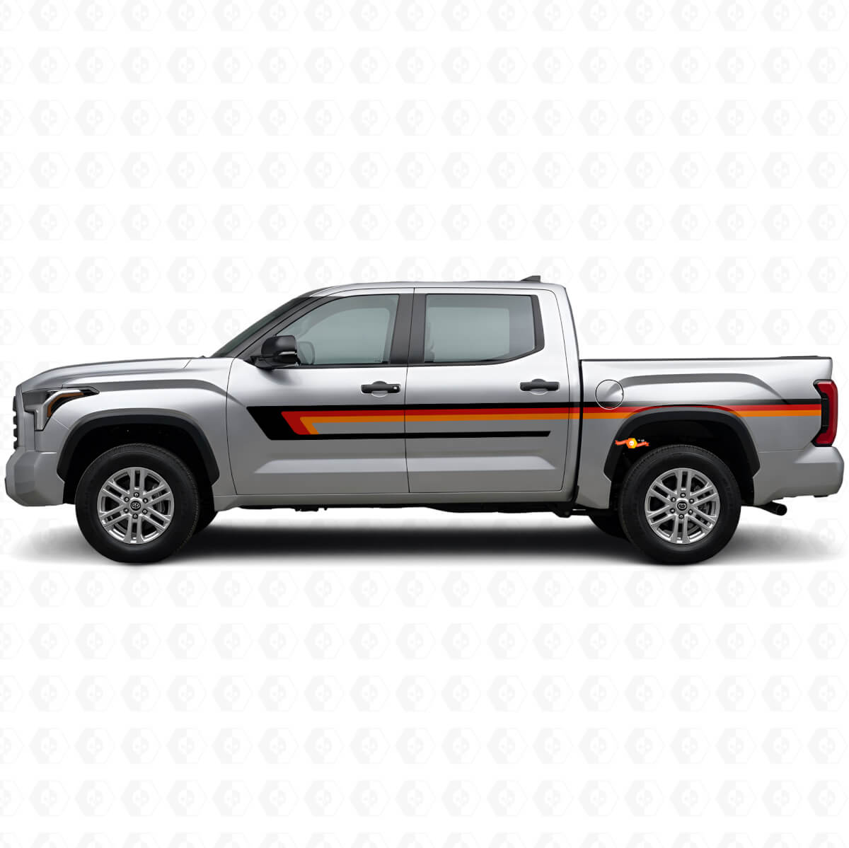 Adesivo Vinilico a Tre Strisce per Porta per Toyota Tundra 2022+