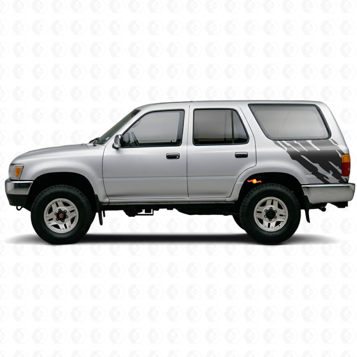 Adesivo in Vinile Grafica Spruzzi di Fango Laterale Posteriore per Toyota 4Runner 1989-1995