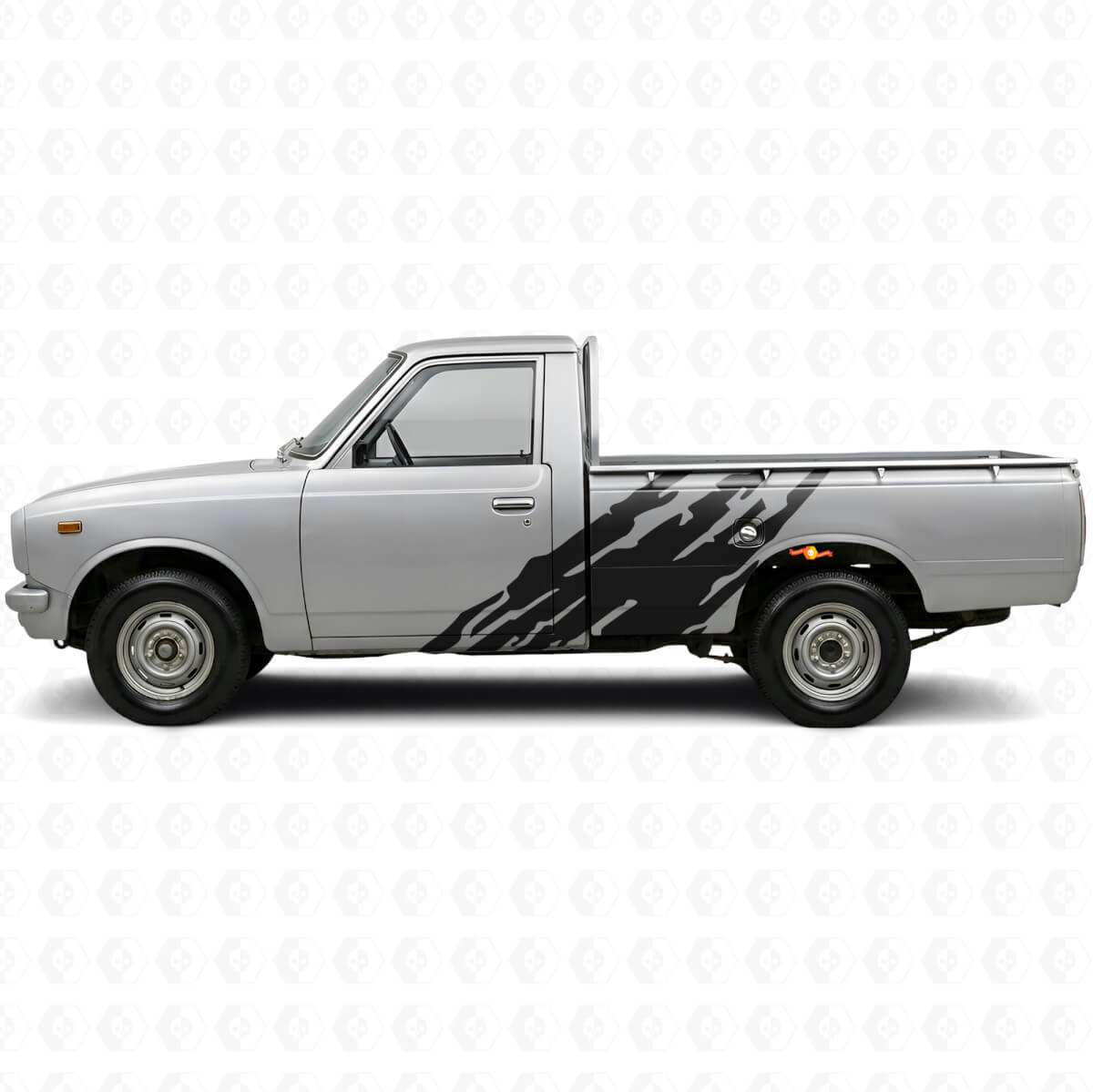 Adesivo Vinile Laterale Grafica Spruzzi di Fango per Toyota Hilux 1968-1972