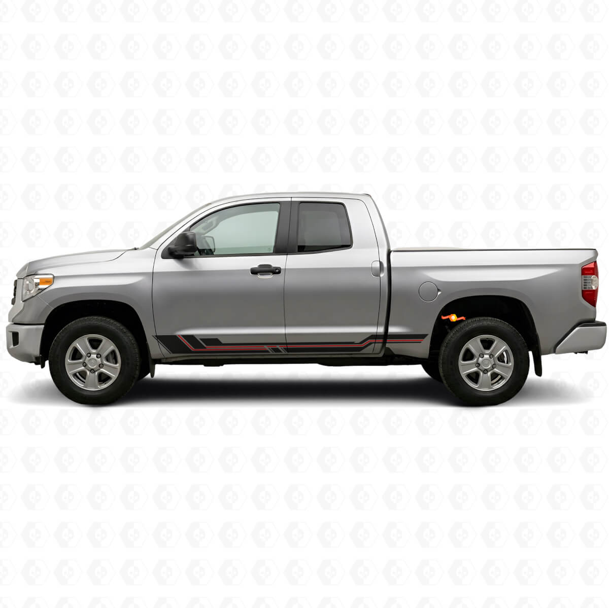Adesivo in Vinile con Strisce Curvate per Longherone Toyota Tundra 2007-2021