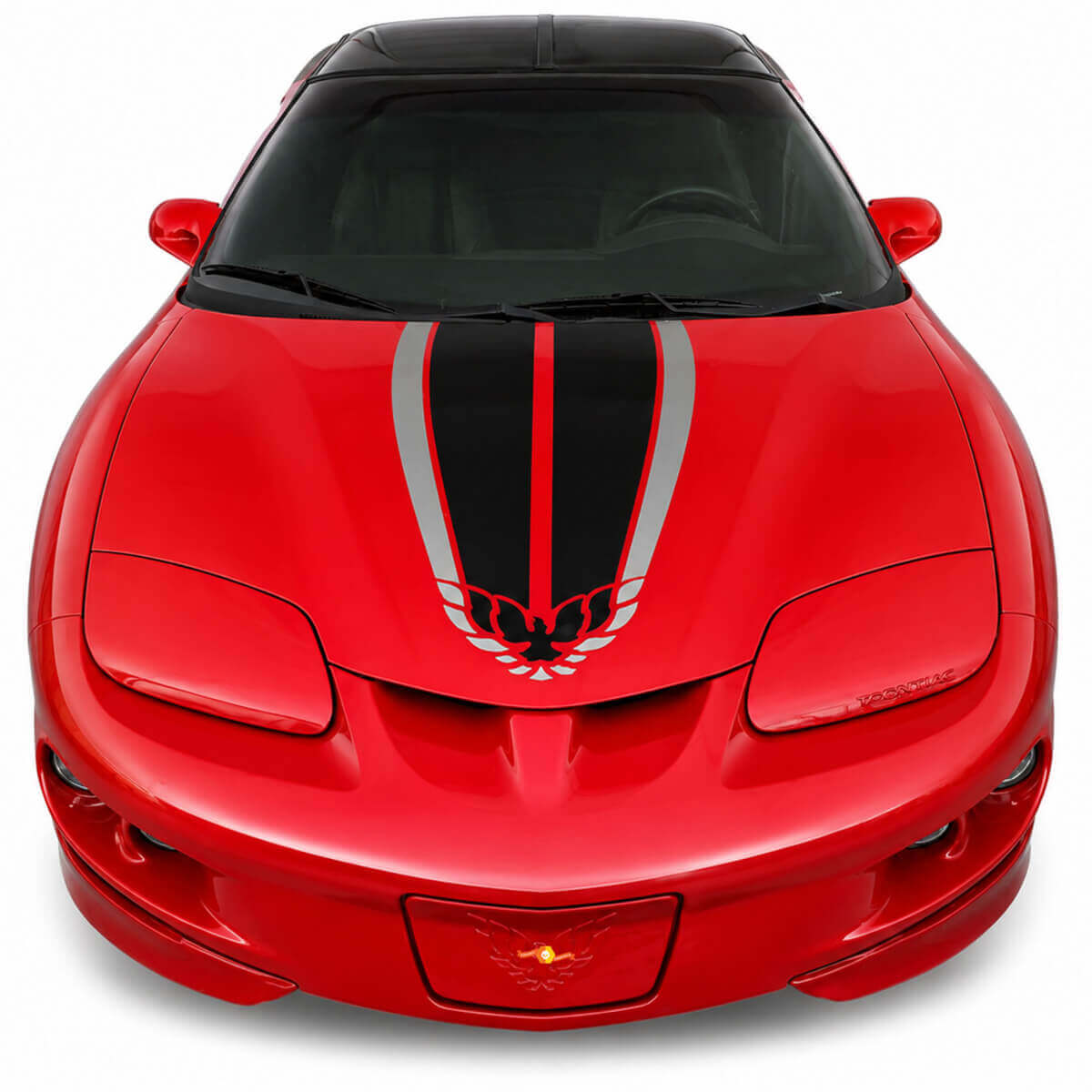 Adesivo Grafica Hood Bird a Righe Firebird per Pontiac Trans Am