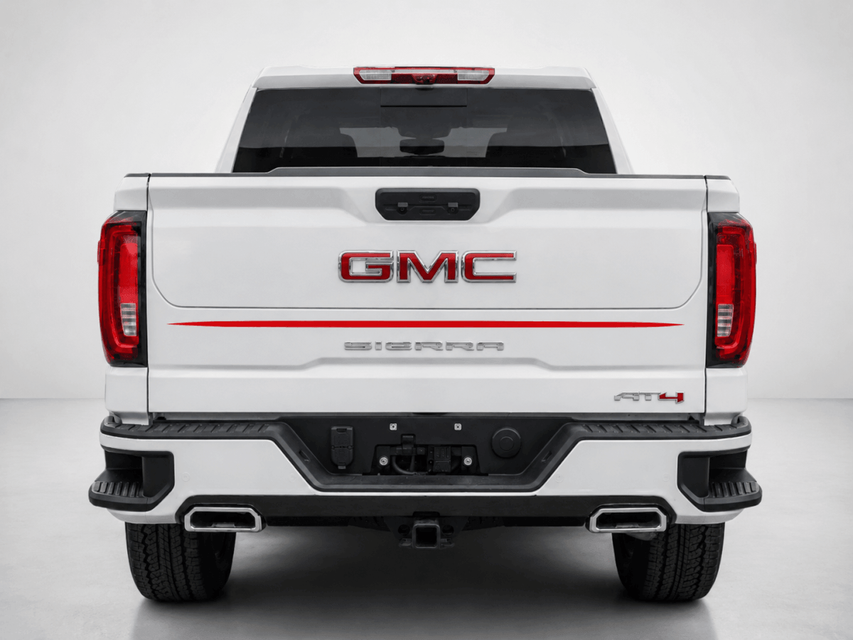 Strisce Adesive Per Portellone Posteriore Per GMC Sierra 1500 AT4X Adesivo in Vinile Per Grafica GMC Sierra