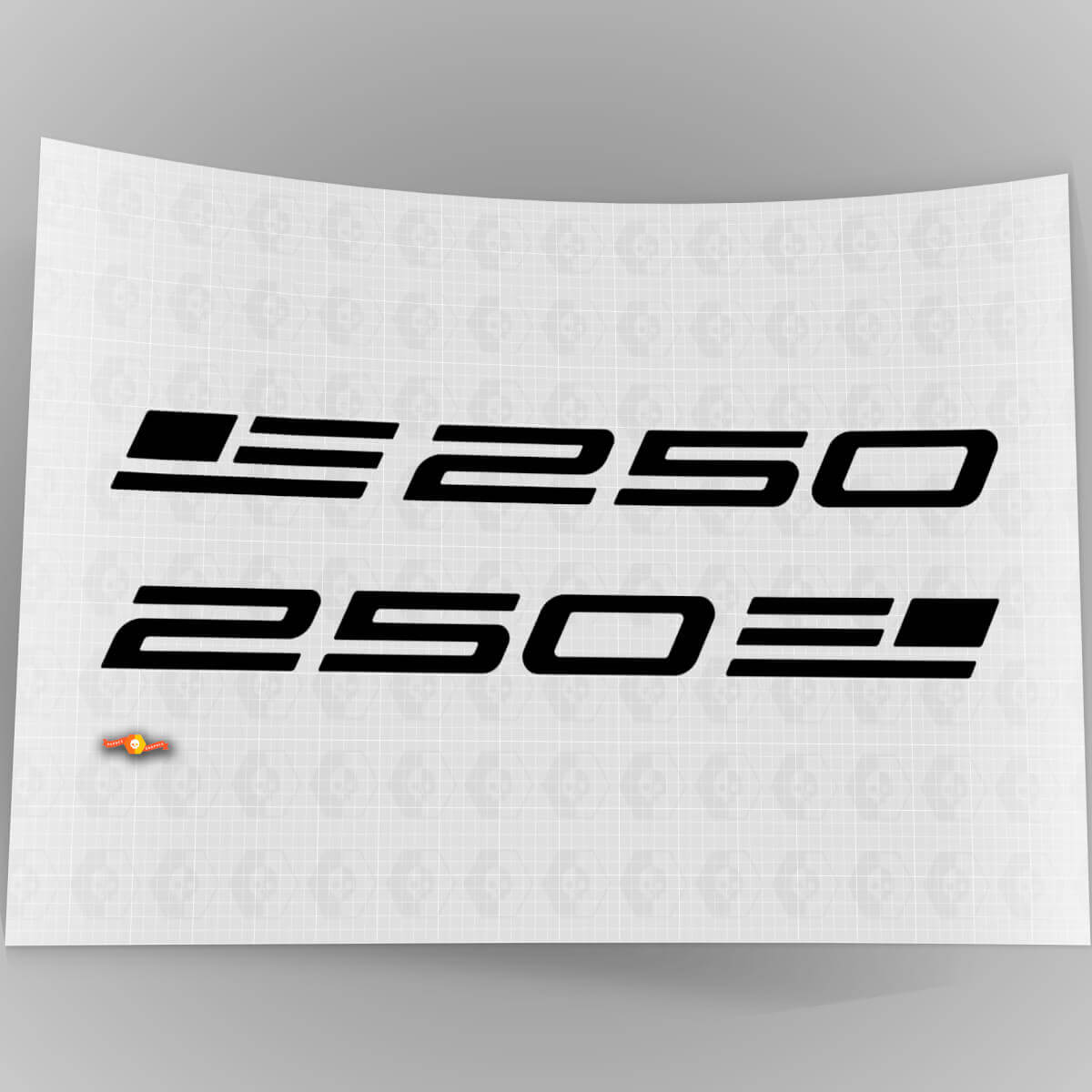 Set di Adesivi Laterali in Vinile Stile Stelle & Acciaio per i 250 Anni per Chevrolet Silverado EV
