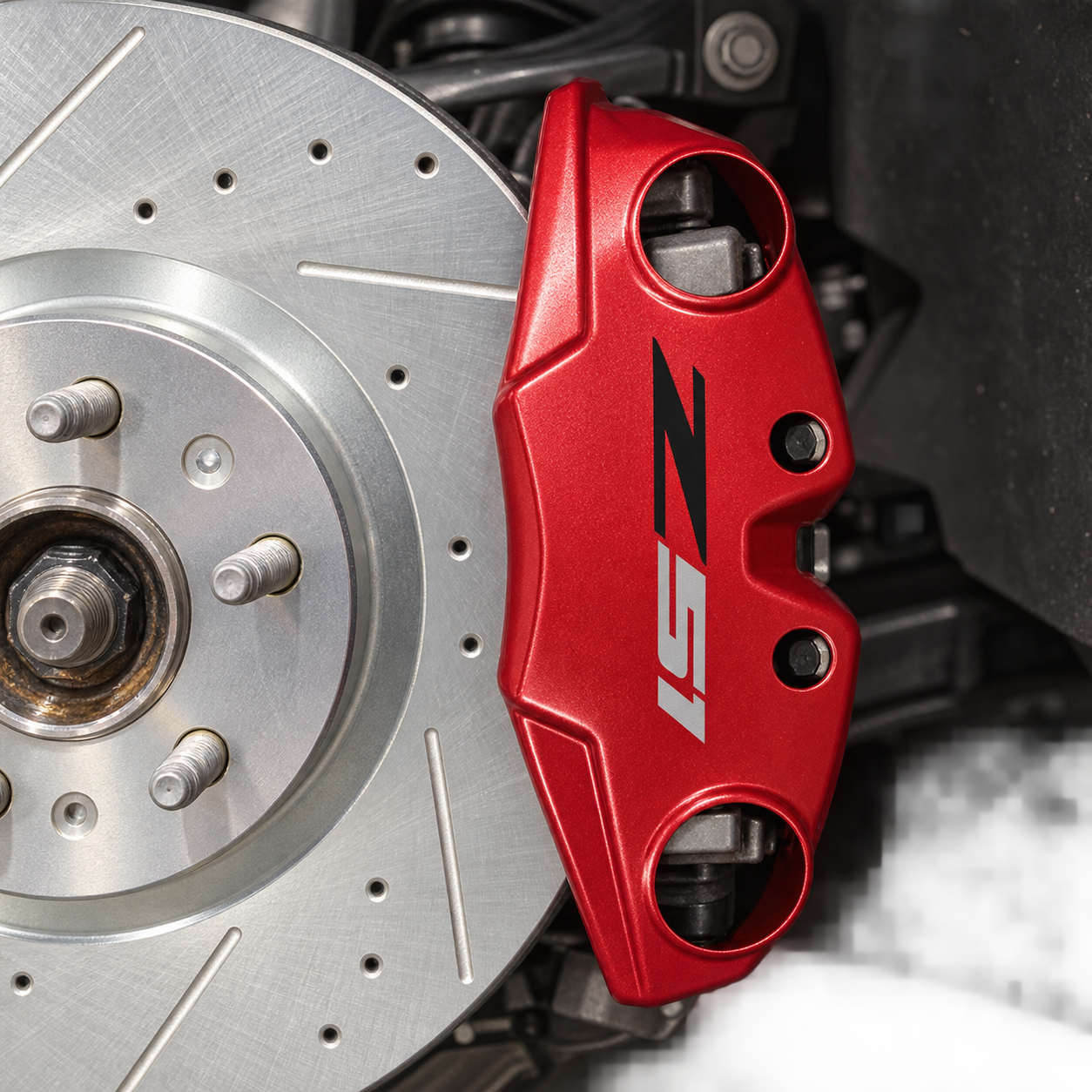 Set di 4 Adesivi in Vinile per Pinza freno adatti per Chevrolet Corvette C8 Z51