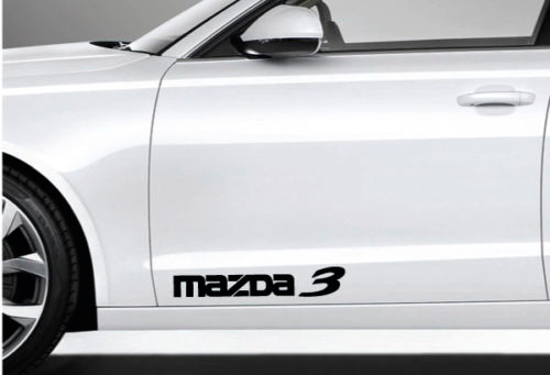 2 Mazda 3 Decalcomania Logo Emblema Mazdaspeed Mazda3