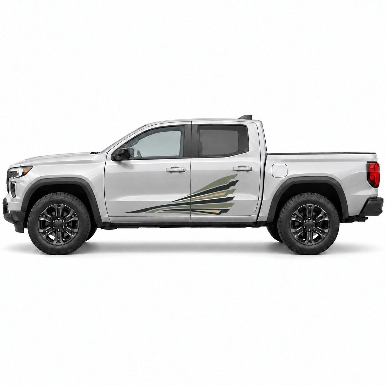 Adesivo in vinile per porta laterale Kestrel Wake Swept Blades per GMC Canyon